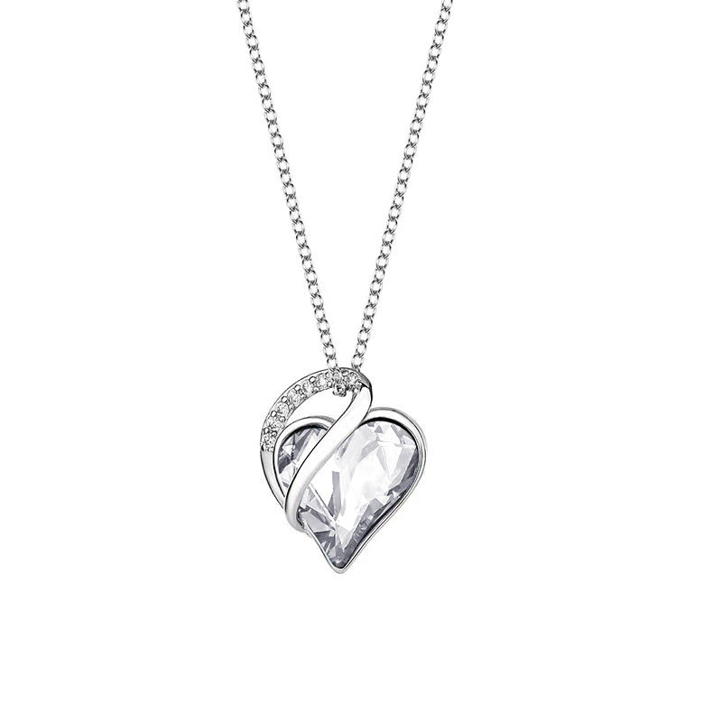 Sliver Heart Necklace Season Prestige