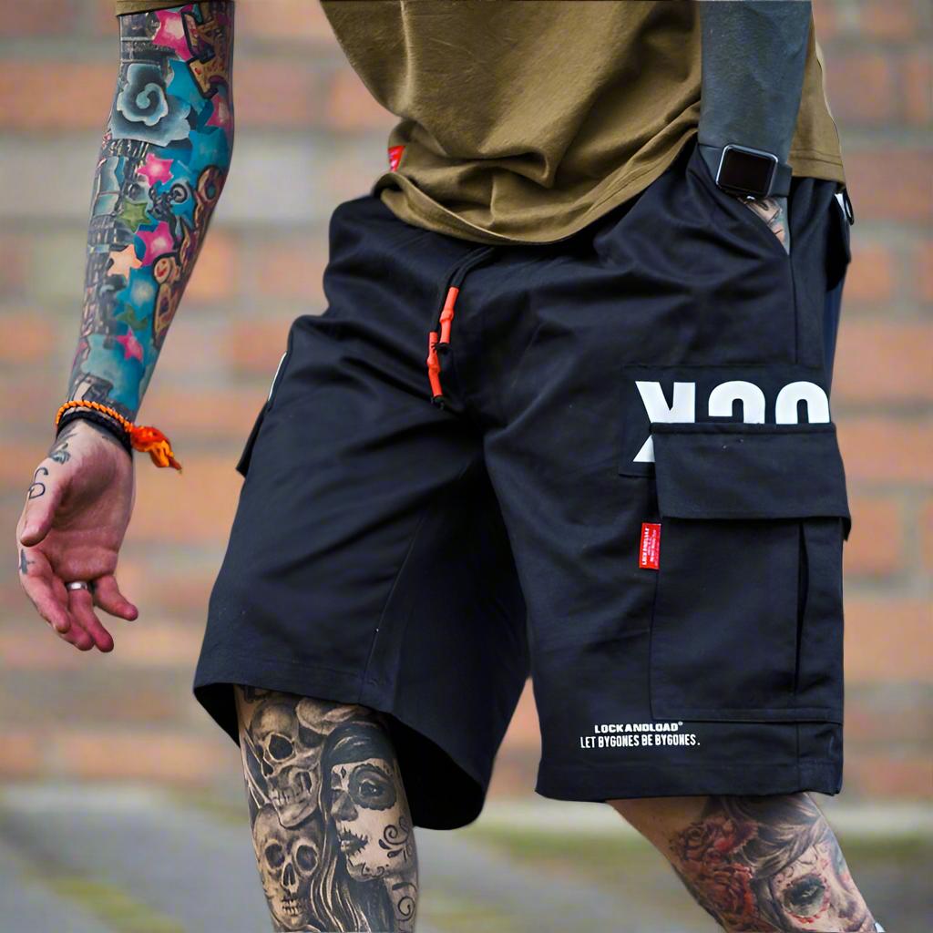 Mens Camouflage Cargo Summer Shorts