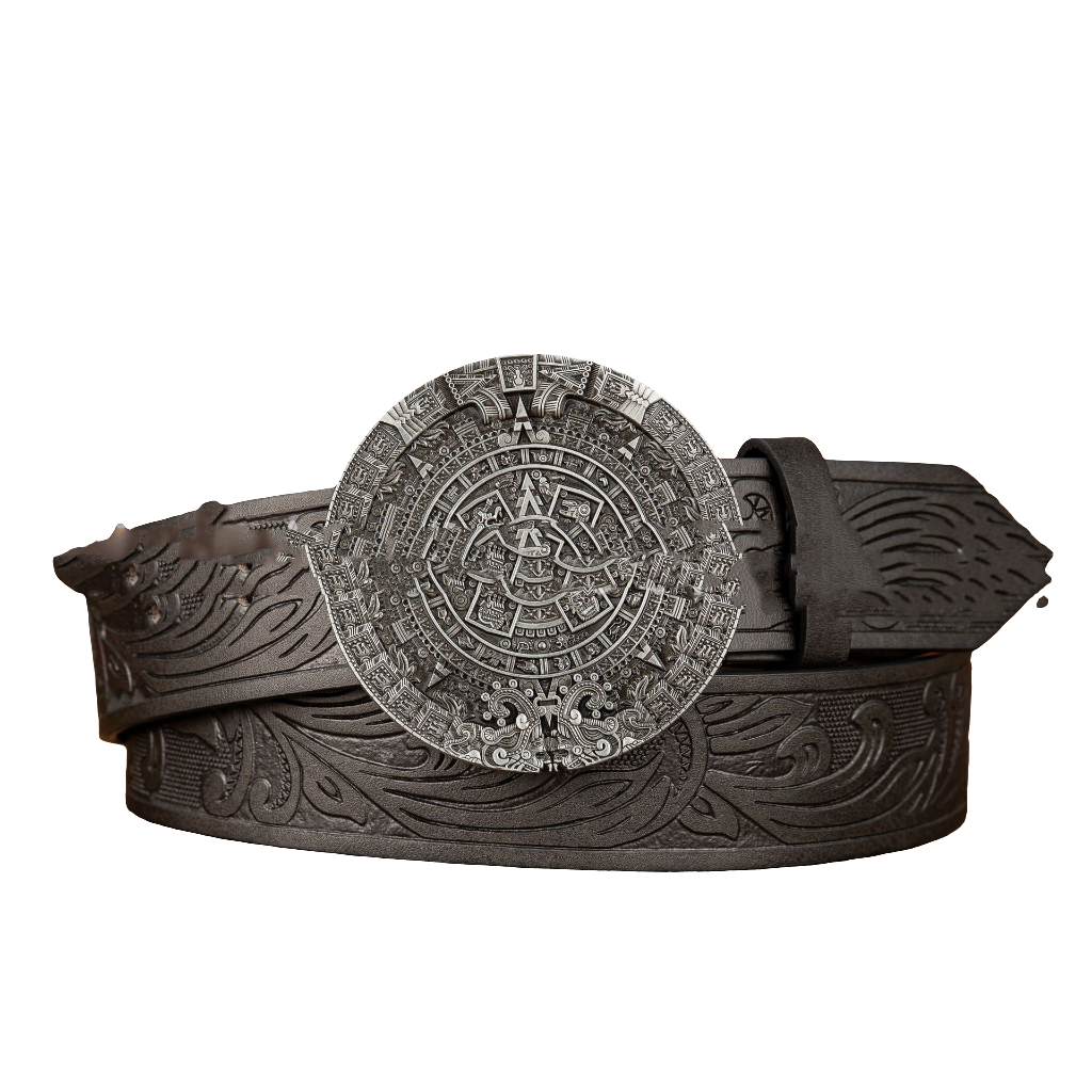 Aztec Sun Heritage Belt – Prestige Signature Accents Edition