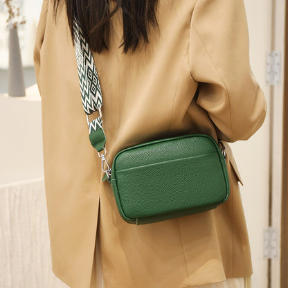 Wide Shoulder Strap Crossbody Women Season Prestige