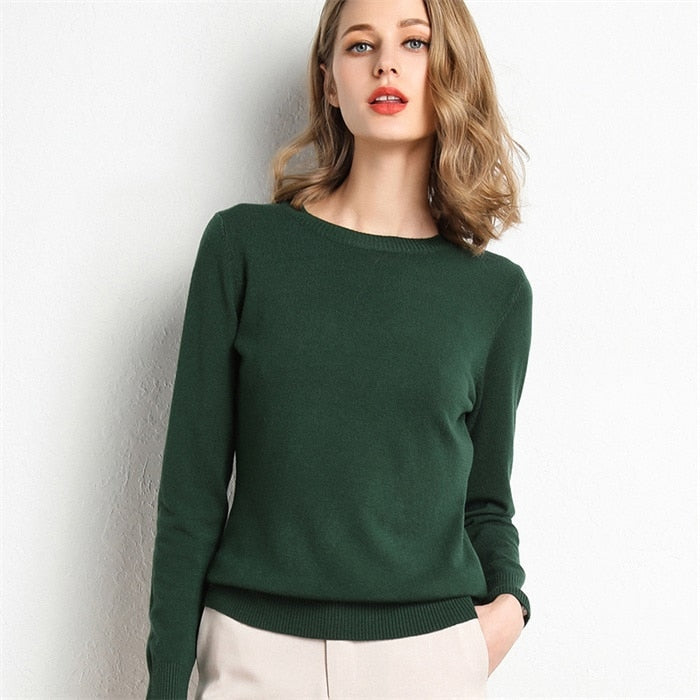 Knitted Pullover Women Sweater Season Prestige