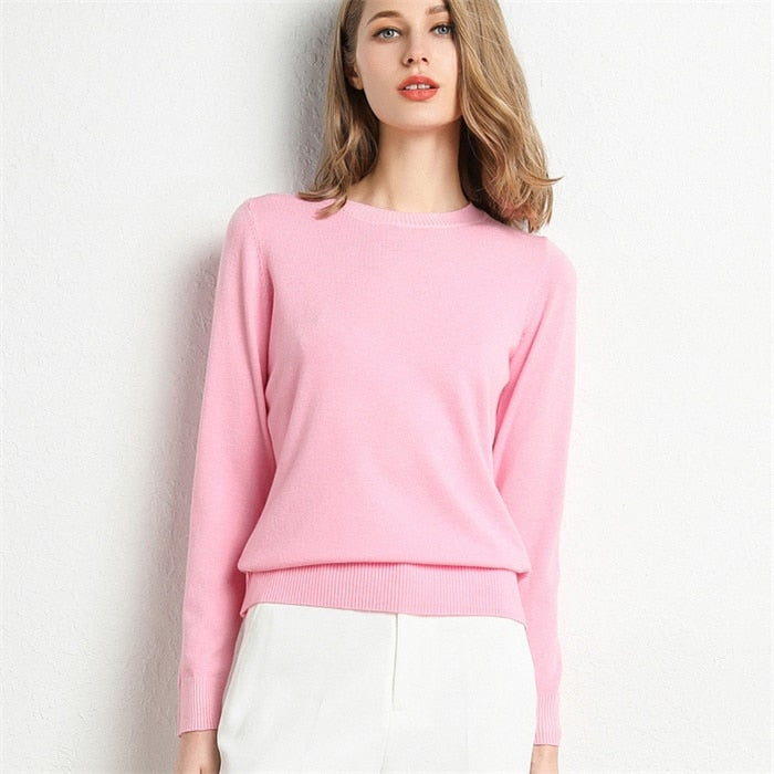 Knitted Pullover Women Sweater Season Prestige