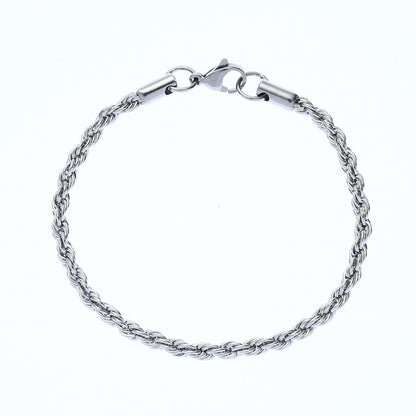 Twisted Rope Chain Bracelet Season Prestige