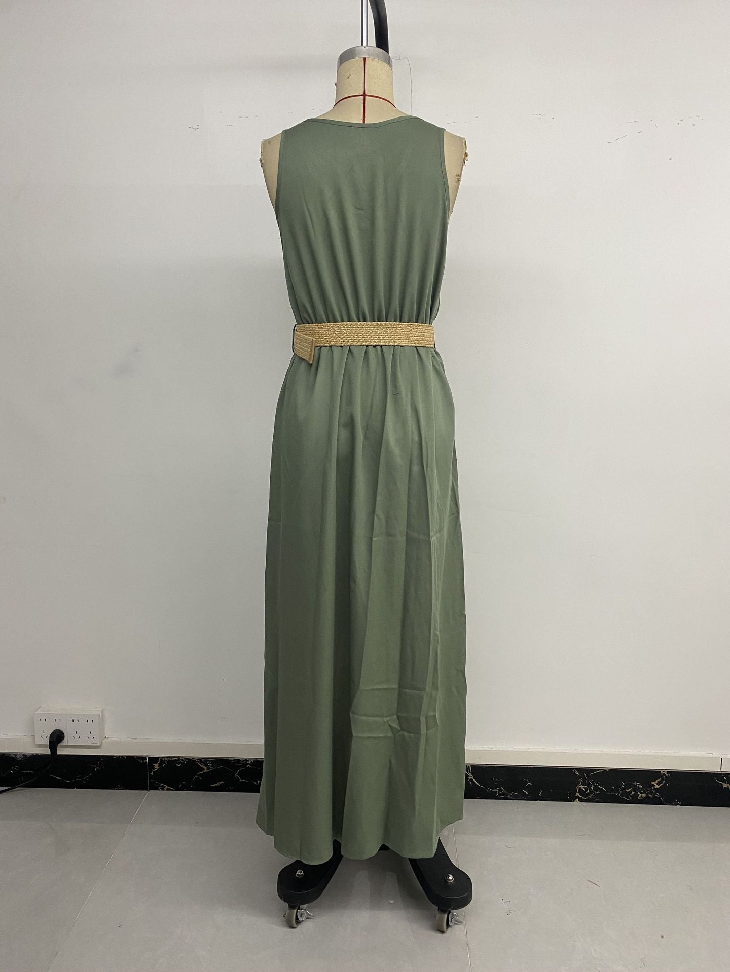 Summer Fashion Sleeveless Beach Long Dresses For Women