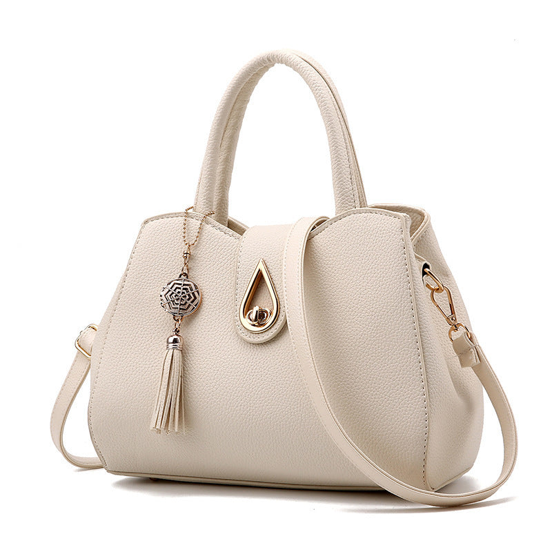 Women Handbag Ladies Tassel High Quality PU Leather Totes Bags