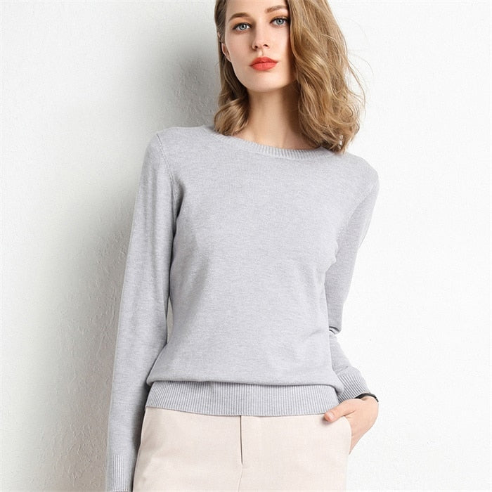 Knitted Pullover Women Sweater Season Prestige