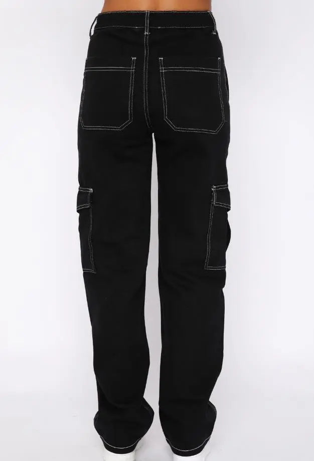 Streetwear Cargo pants for women - Season Prestige