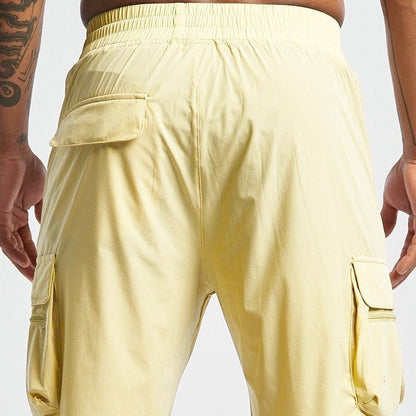 Fitness Elastic Quick-drying Sports And Leisure Shorts men's