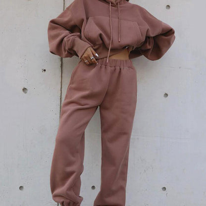 Women's Casual Hoodie Coat Sports Suit Season Prestige