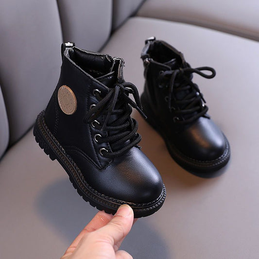 Children's Cashmere Martin Booties