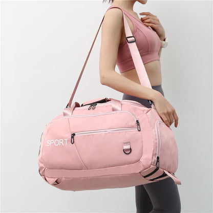 Women Sports Bag Waterproof Laugage Bag With Shoes Compartment mens