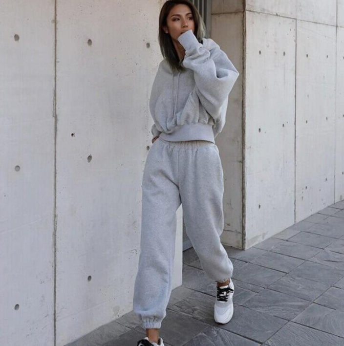 Women's Casual Hoodie Coat Sports Suit Season Prestige
