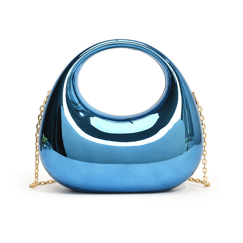 Gold Handbag Chain Shoulder Oblique bag