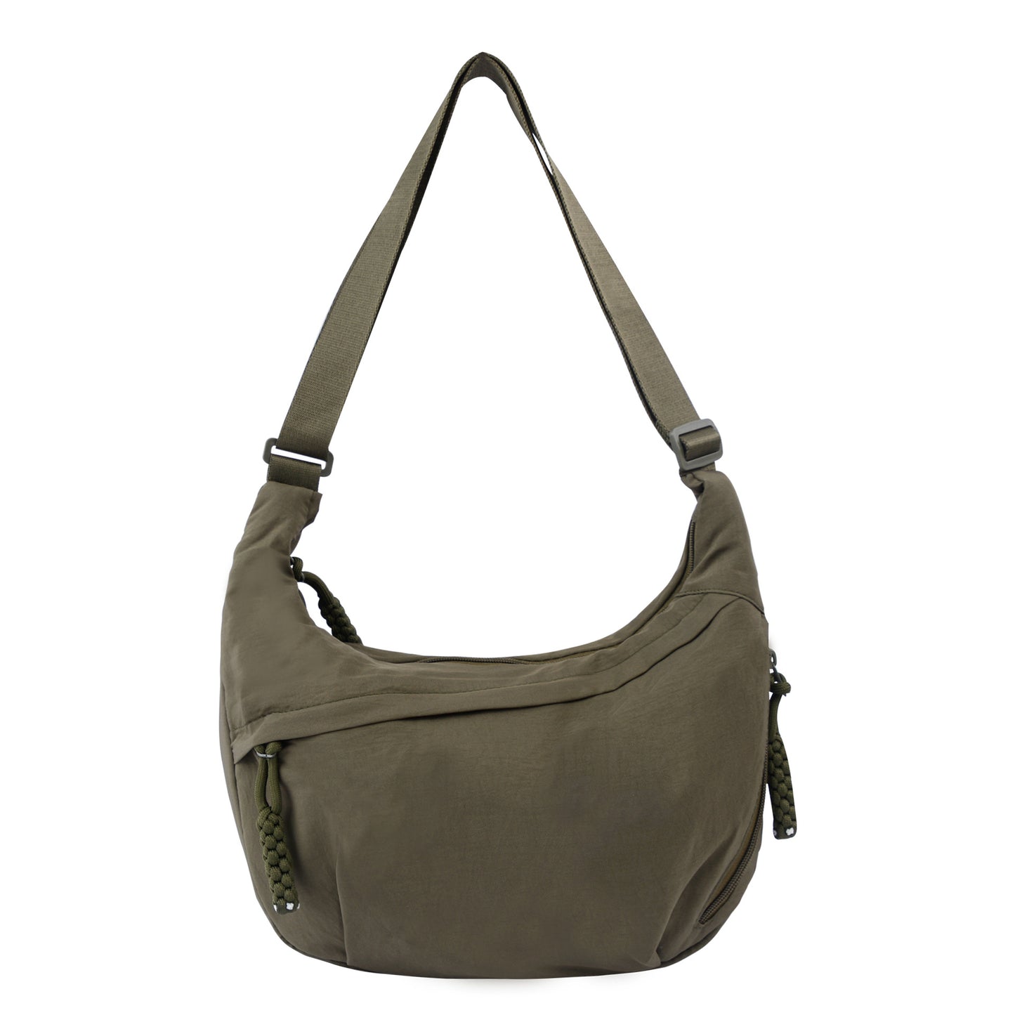 Womens High-Capacity Nylon Crossbody Bag