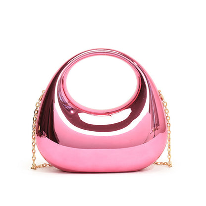 Gold Handbag Chain Shoulder Oblique bag