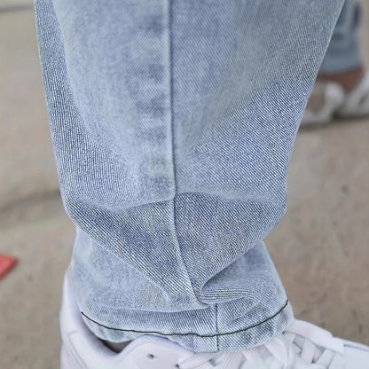 Men'sCasual Slim Fit Straught leg Summer Jeans