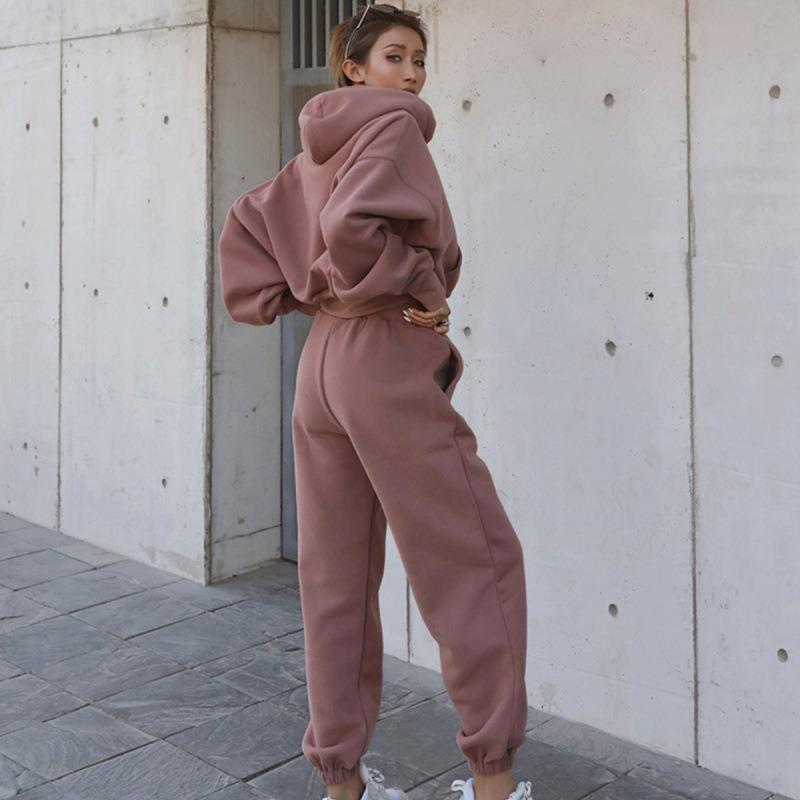 Women's Casual Hoodie Coat Sports Suit Season Prestige