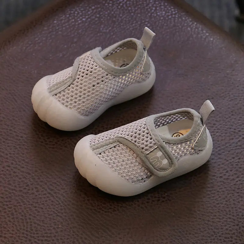 Season Prestige Baby Mesh Sneakers | Slip-On Velcro Closure