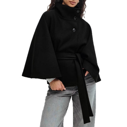 Loose Elegant Button Top Trench Coat For Women