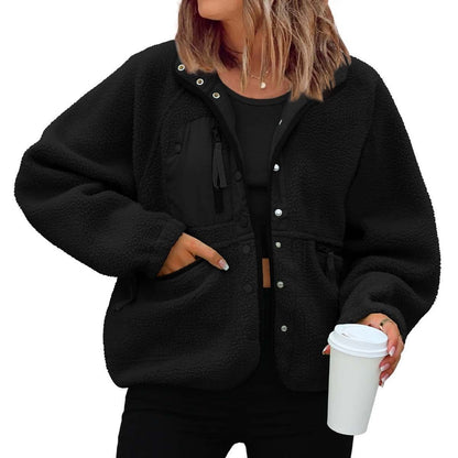 Sports Fleece And Leisure Sweater Jacket Top