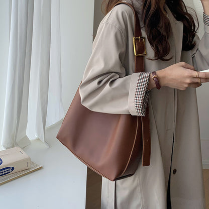 Women's Shoulder Handbag Crossbody Minimalist Leather Bag