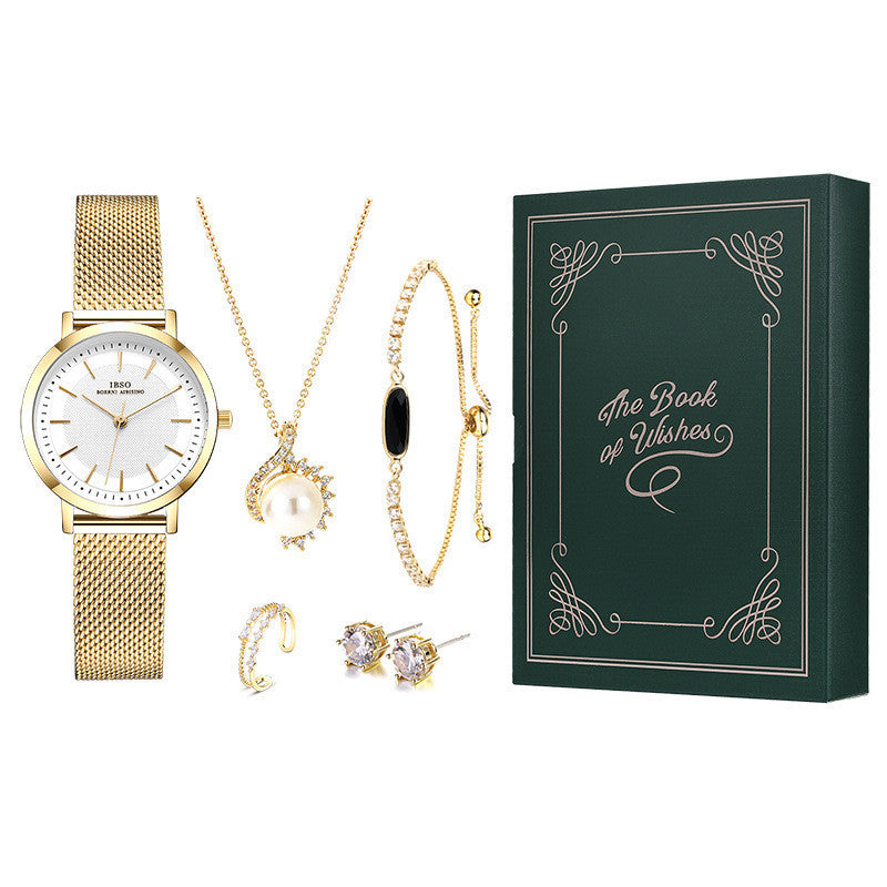 Ladies Watch Jewelry set Gift