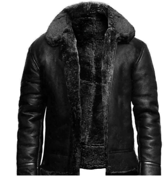 Men's Leather-fur Jacket