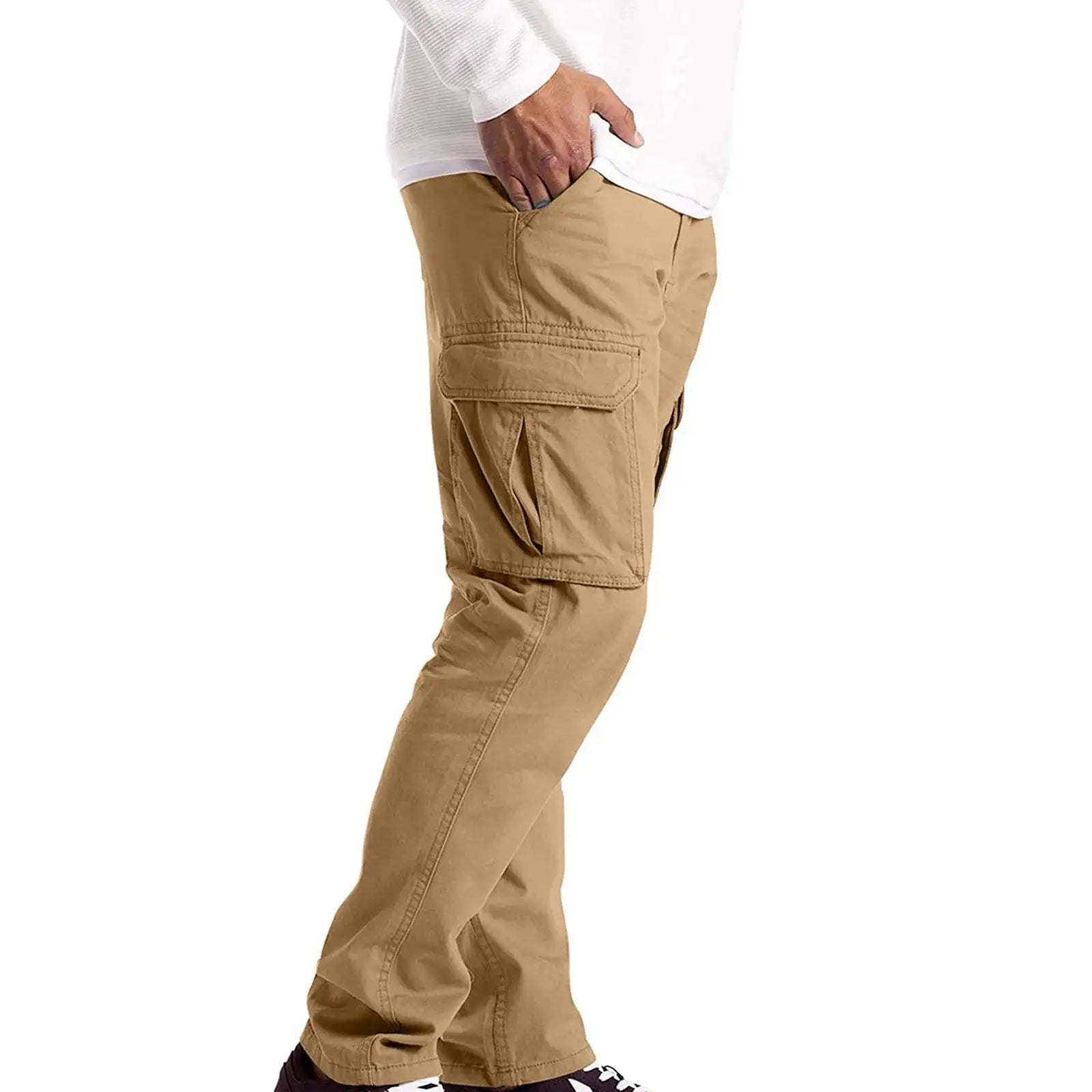 Multi pocket sweatpants mens Relax Cargo Pants