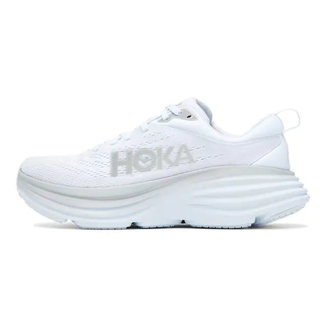 HOKA Bondi 8 Sport Running Shoes: Breathable, Anti-Slip Cushioning for Men and Women