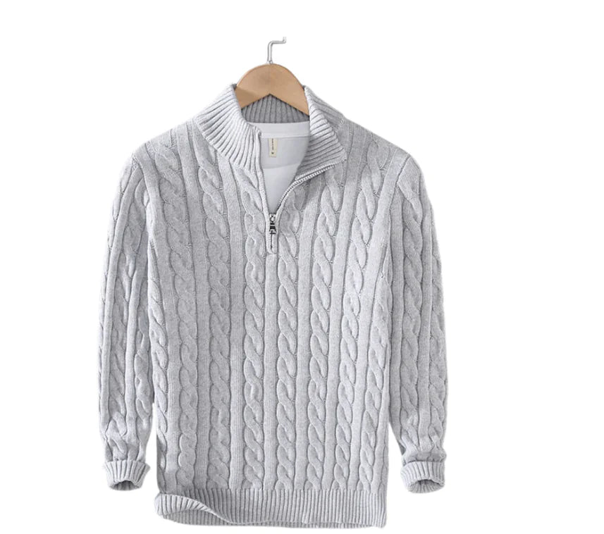 Seasonprestige mens Urban Luxe Half-Zip Sweater