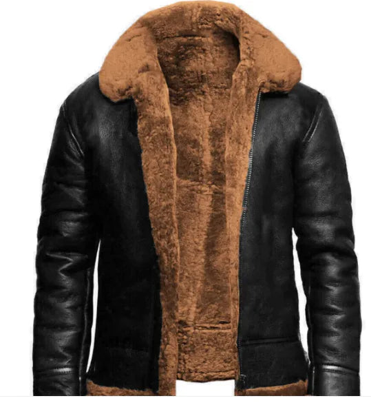 Men's Leather-fur Jacket
