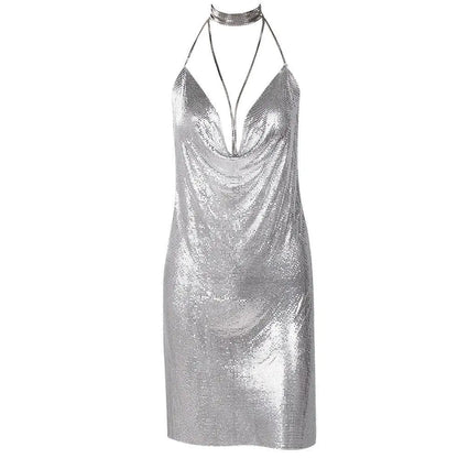 Season Prestige Chainmaille Party Dress - Elegant & Seductive