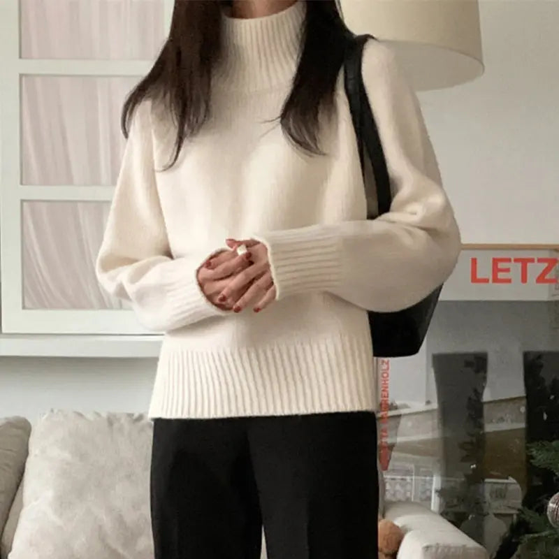 Women's collar sweater - Season Prestige