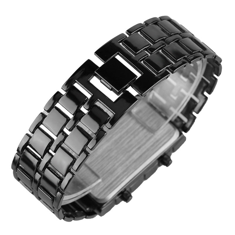 Digital Lava Wrist Watch Season Prestige