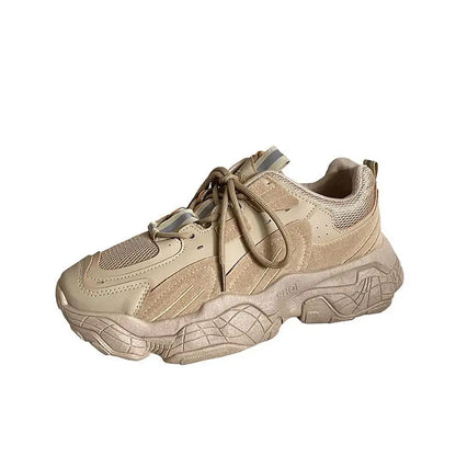 Mesh Sneakers, Low-Top Casual Daddy Shoes, - Season Prestige nike mesh shoes