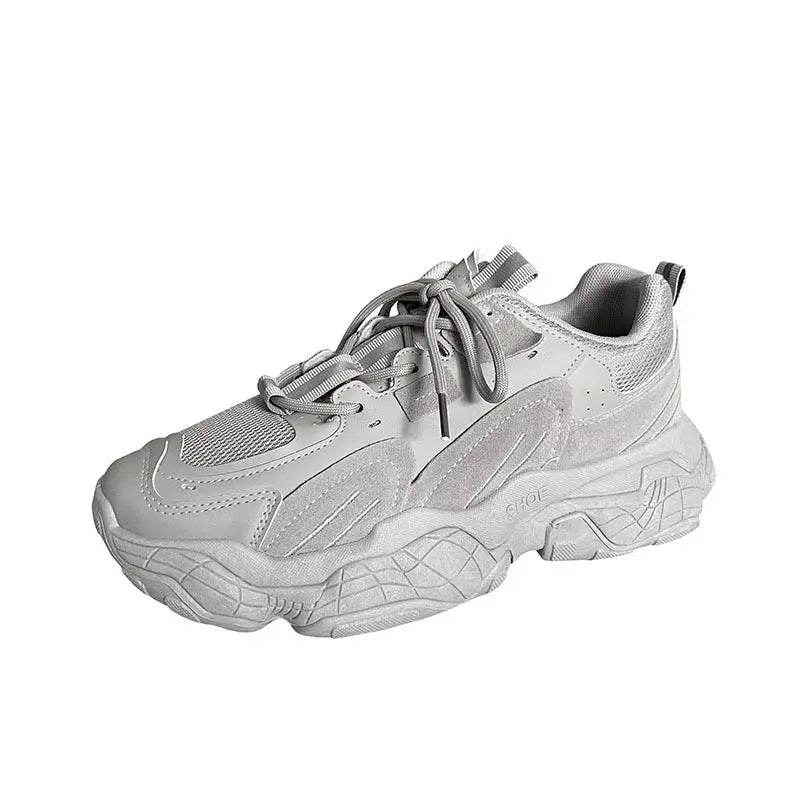 Mesh Sneakers, Low-Top Casual Daddy Shoes, - Season Prestige nike mesh shoes