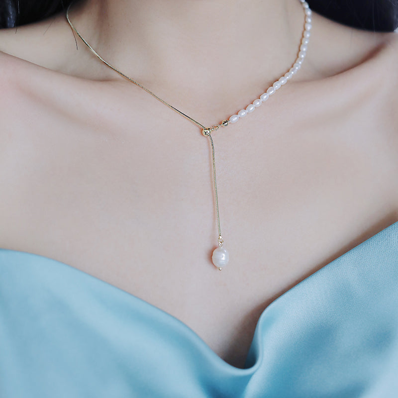 Pearl Chain Necklace Season Prestige
