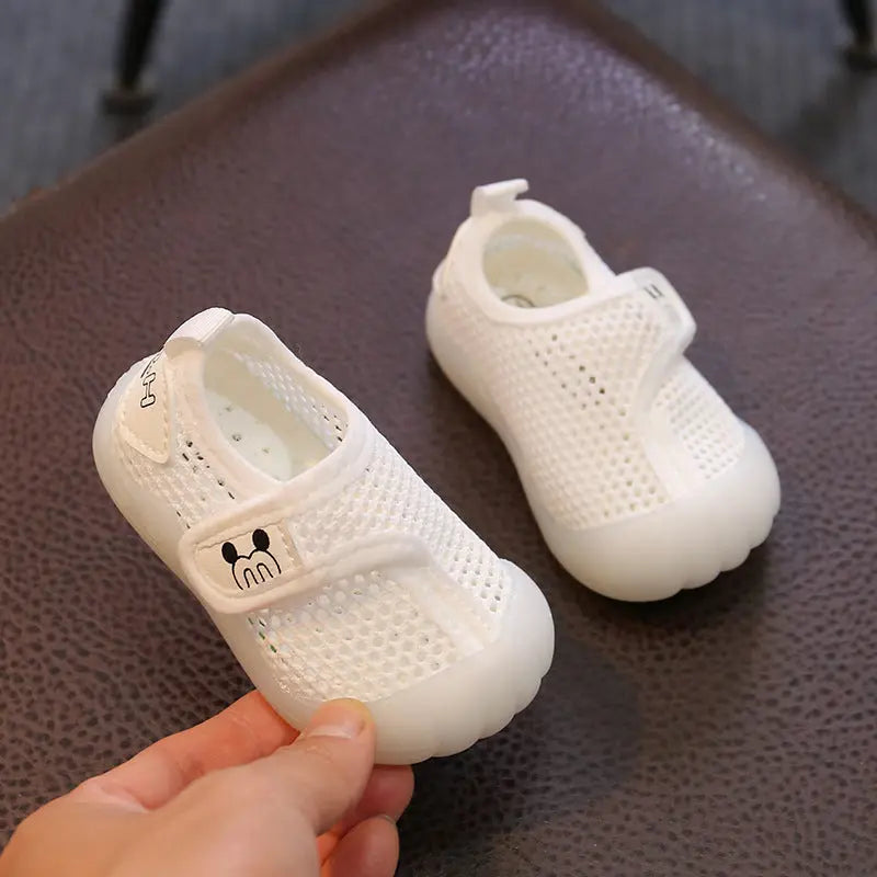 Season Prestige Baby Mesh Sneakers | Slip-On Velcro Closure