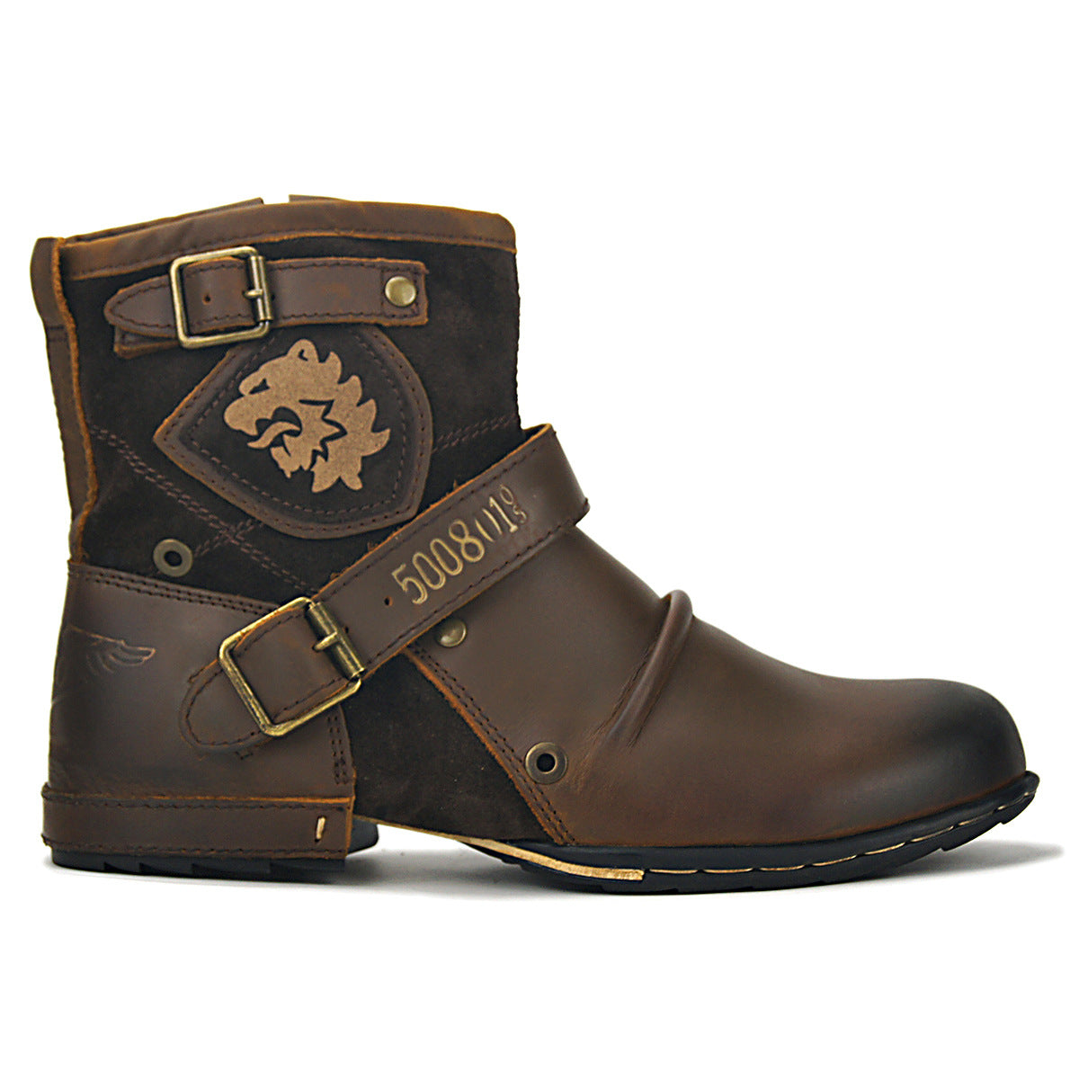 Leather Martin boots Season Prestige