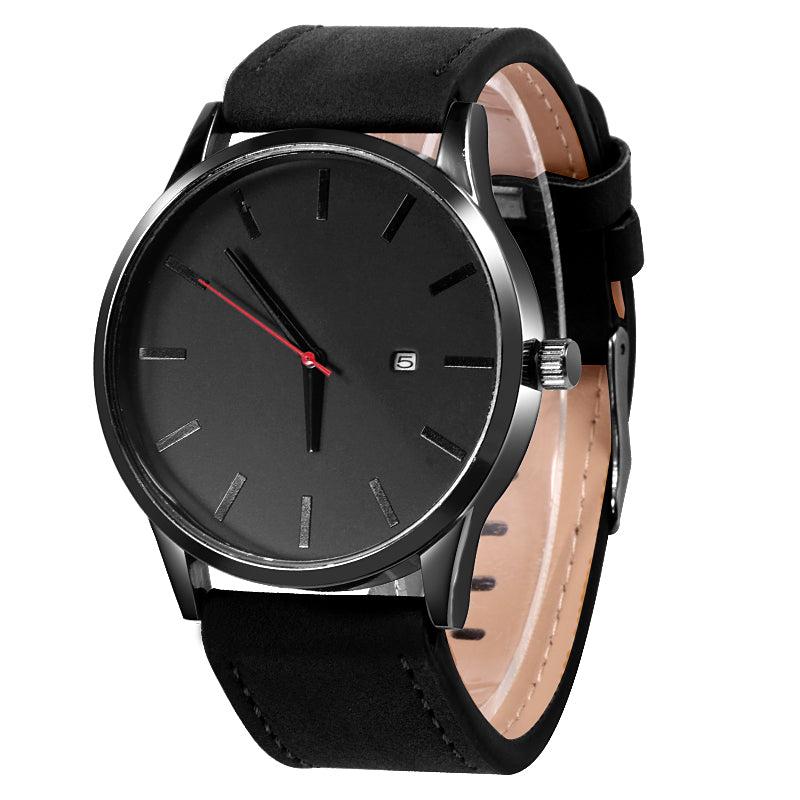 Leather Quartz Watch Season Prestige