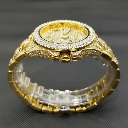 Full Iced Crystal Watch Season Prestige