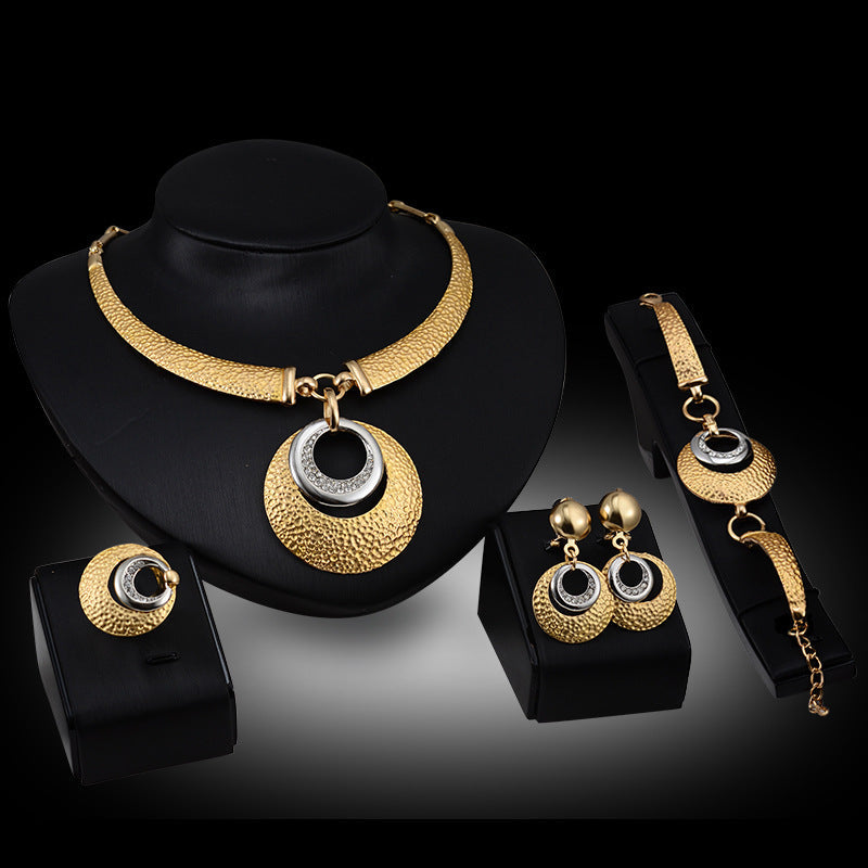 Gold Bridal Jewelry Set Season Prestige