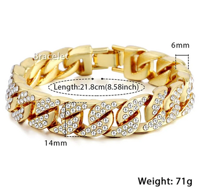 Cuban Chain Bracelet Season Prestige