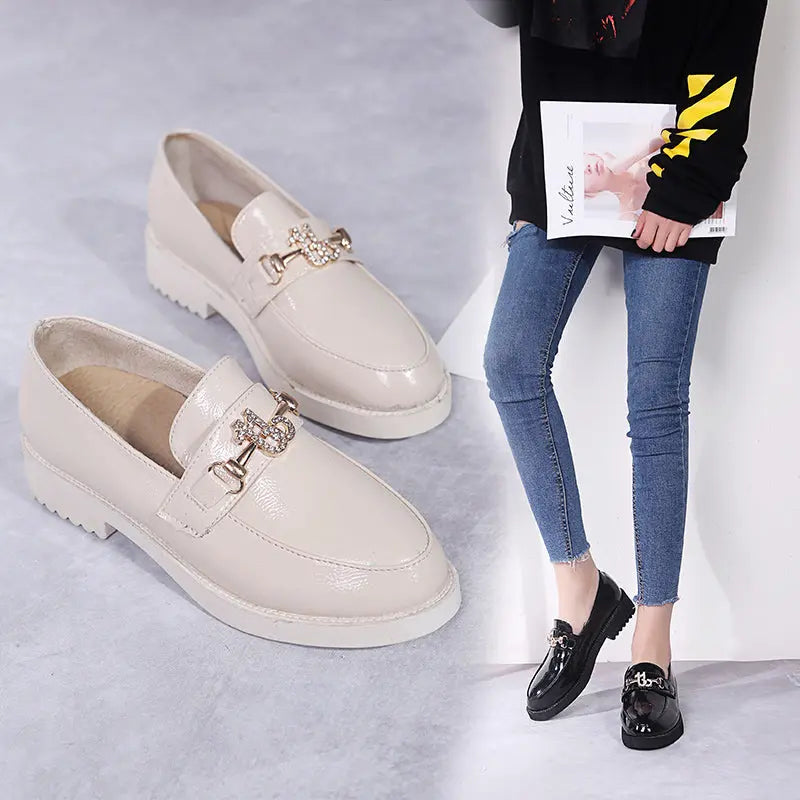 British Style Shoes Flat Shoes Women - Season Prestige