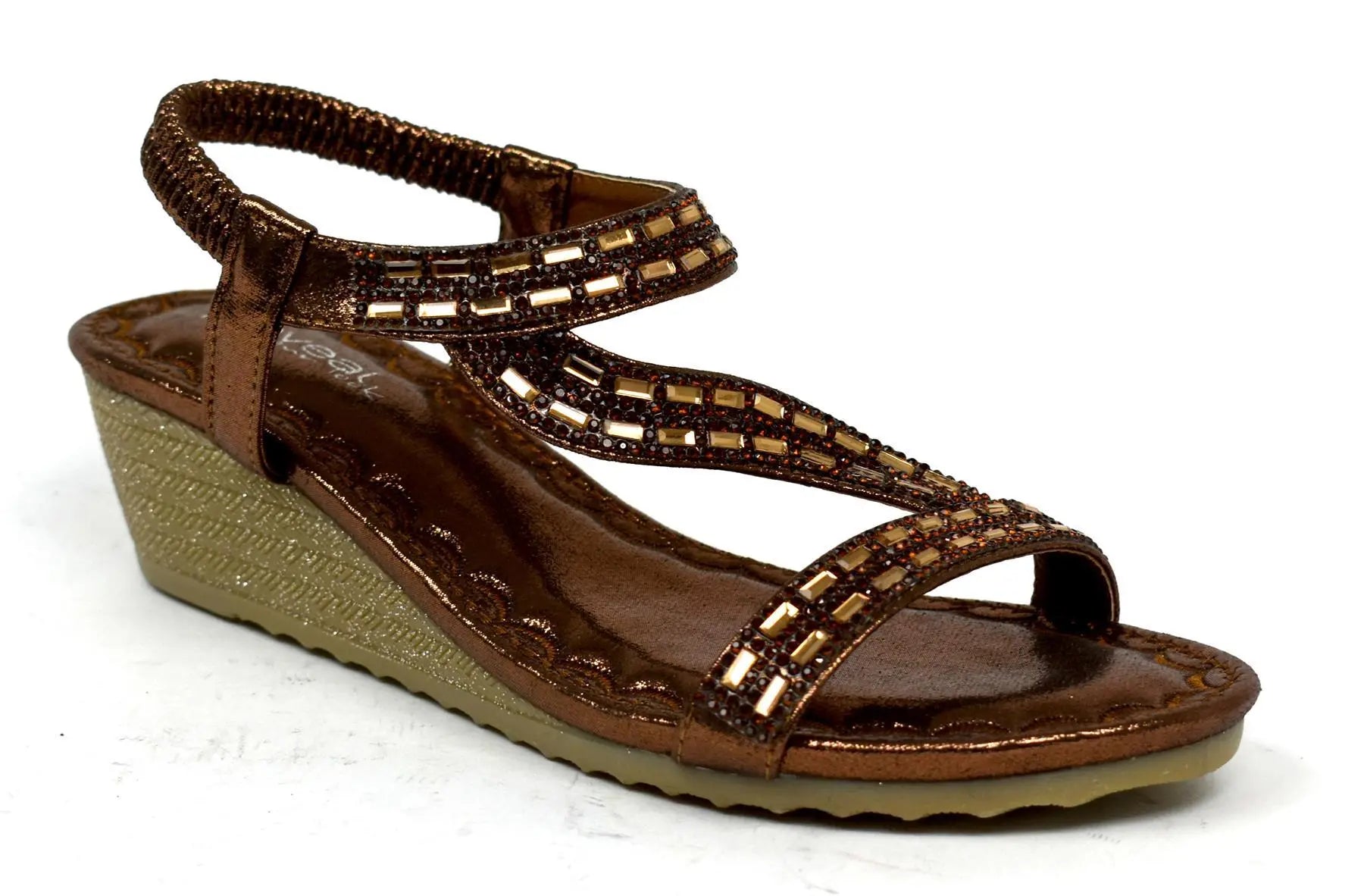 Women open toe leather sandals - Season Prestige