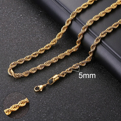 Unisex Cuban Chain Necklace Season Prestige