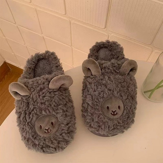 Fluffy Cute Animal Slippers Season Prestige