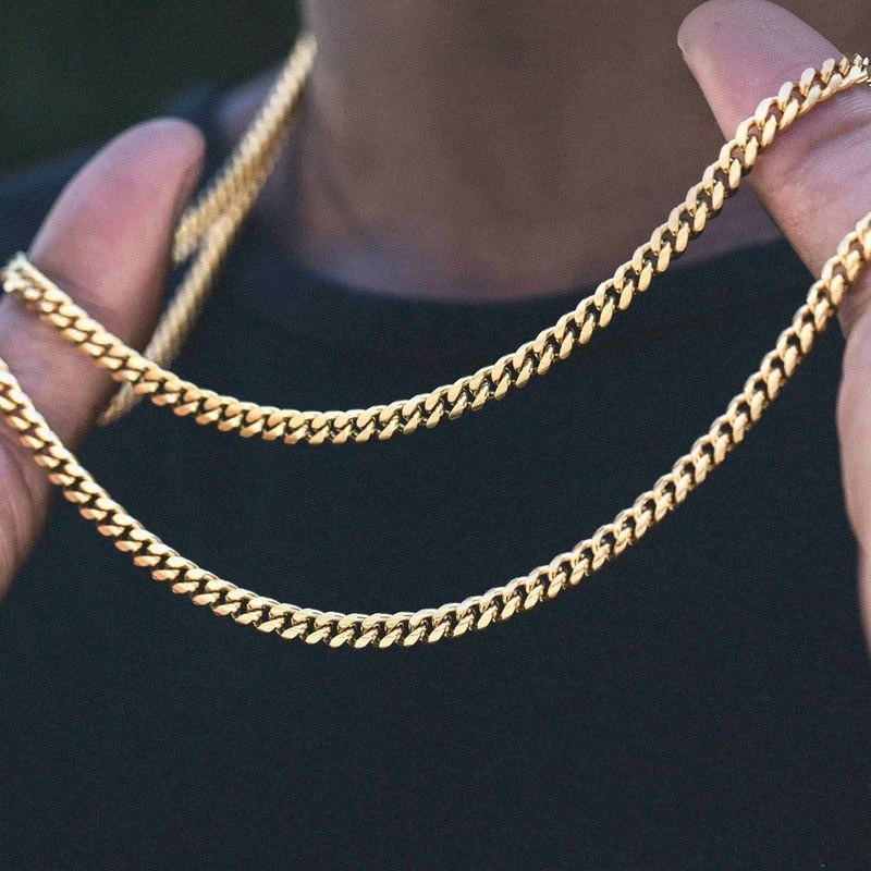 Unisex Cuban Chain Necklace Season Prestige