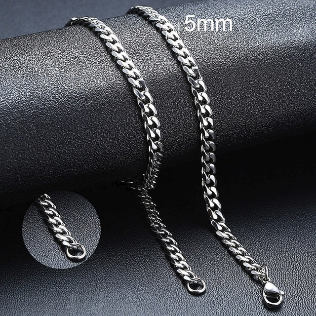 Unisex Cuban Chain Necklace Season Prestige