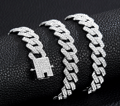Crystal Iced Out Necklaces Season Prestige
